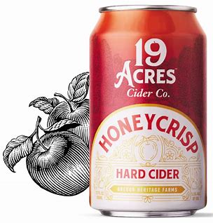 19 Acres Hard Cider Honey Crispy