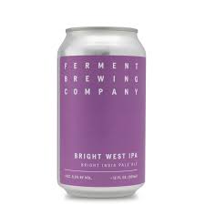 Ferment Brewing Bright West IPA