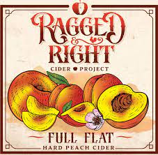 Ragged & Right Full Flat Peach 500ml