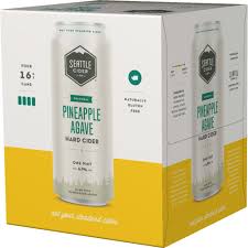 SEATTLE CIDER  PINAPPLE AGAVE 16 OZ