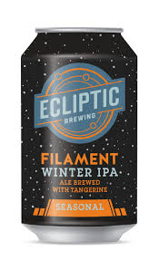 ECLIPTIC FILAMENT WINTER IPA WITH TANGERINE 6 Pack
