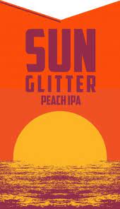 Silver City Sun Glitter Peach IPA