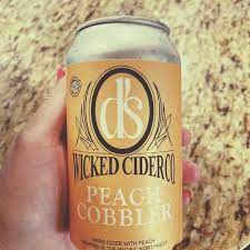 Wicked D's Peach Cobbler Cider