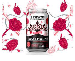 2 Towns Two Thorns Cider