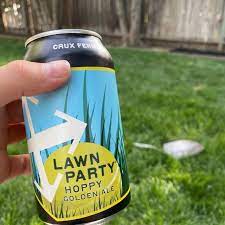 Crux Lawn Party Golden Ale