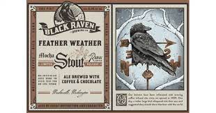 Black Raven Feather Weather Mocha Stout