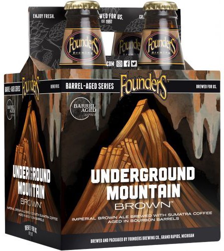 FOUNDERS UNDERGROUND MOUNTAIN BA IMP BROWN 4 PACK