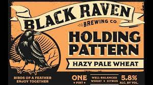 Black Raven Holding Pattern Hazy Pale Wheat