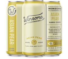 WINSOME ASIAN PEAR HARD CIDER